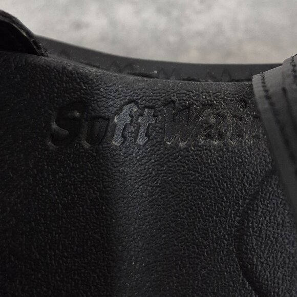 6 Dr. Martens Voss Hydro Black Air Wair Platform Sandals - Picture 7 of 13